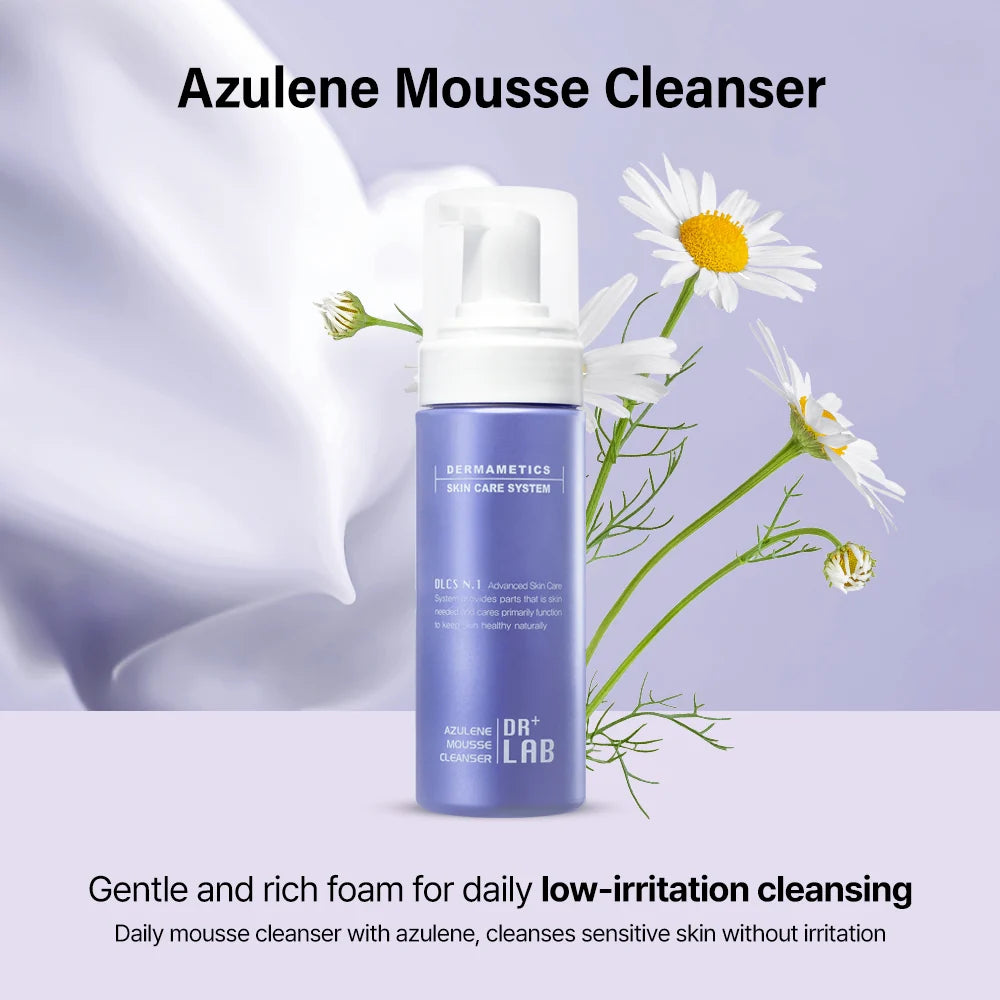 Dr+Lab Azulene Mousse Cleanser