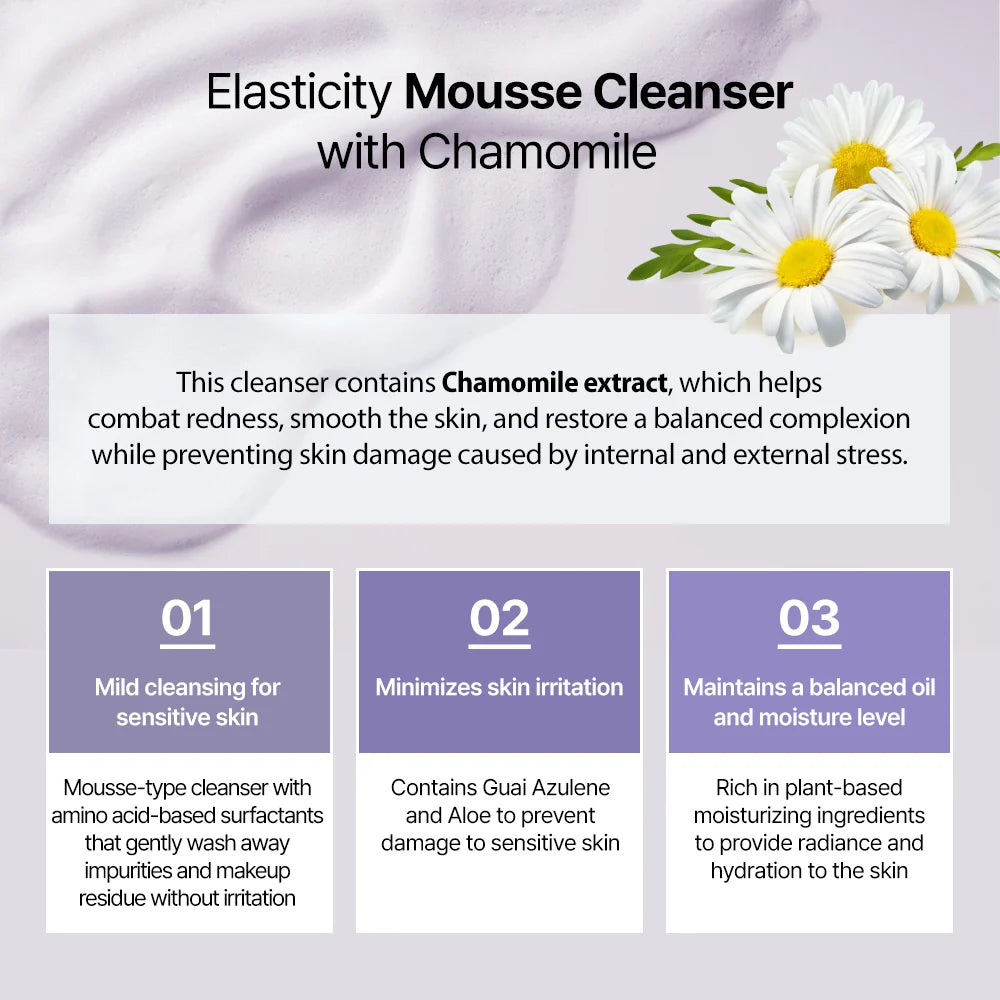 Dr+Lab Azulene Mousse Cleanser