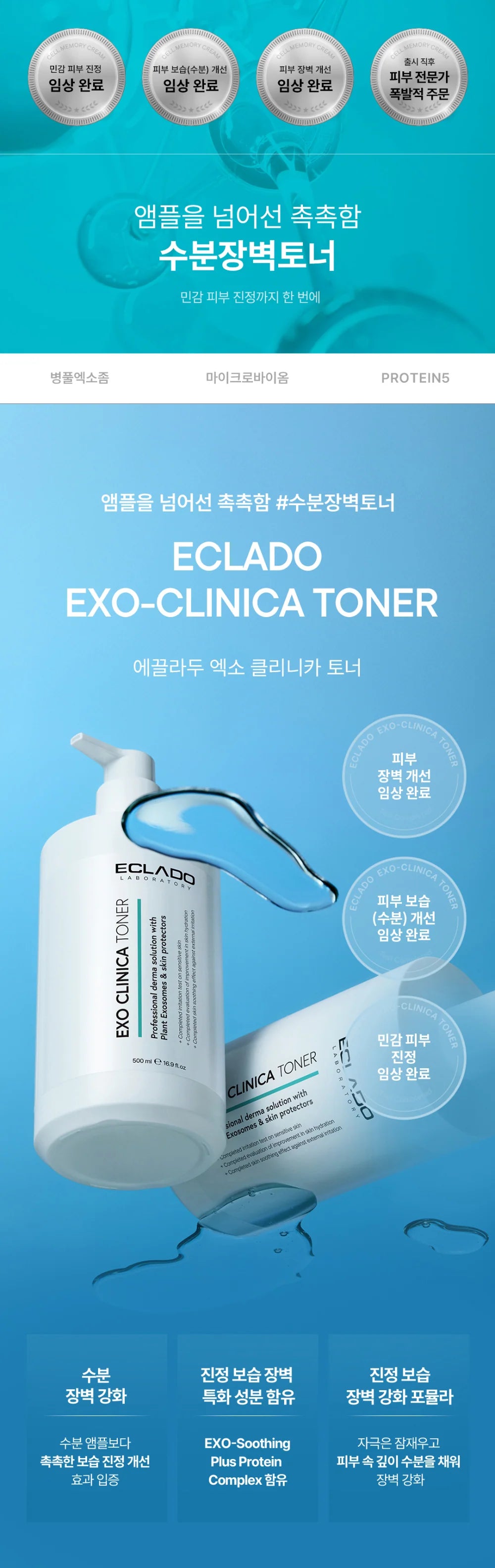 Eclado Laboratory Exo Clinica Toner